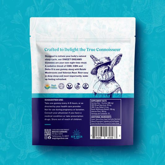 DREAM — Sleep Support Nighttime Gummies New Green Hemp